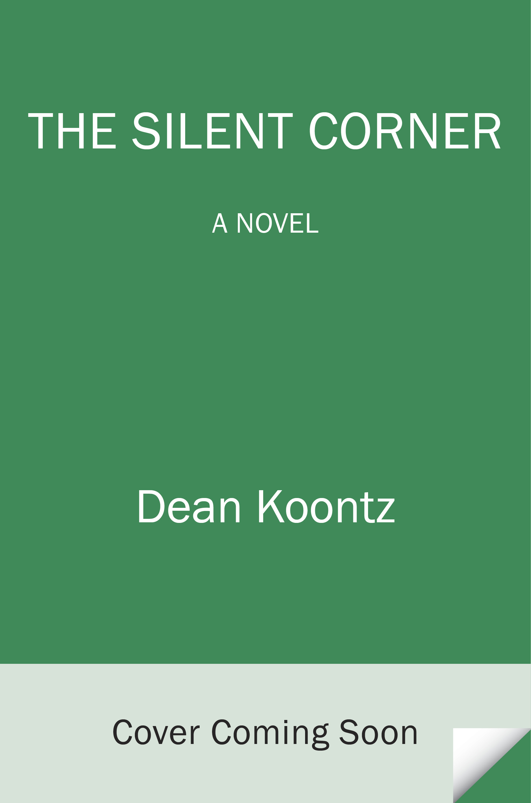 dean koontz the silent corner series